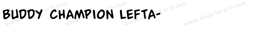 Buddy Champion Lefta字体转换